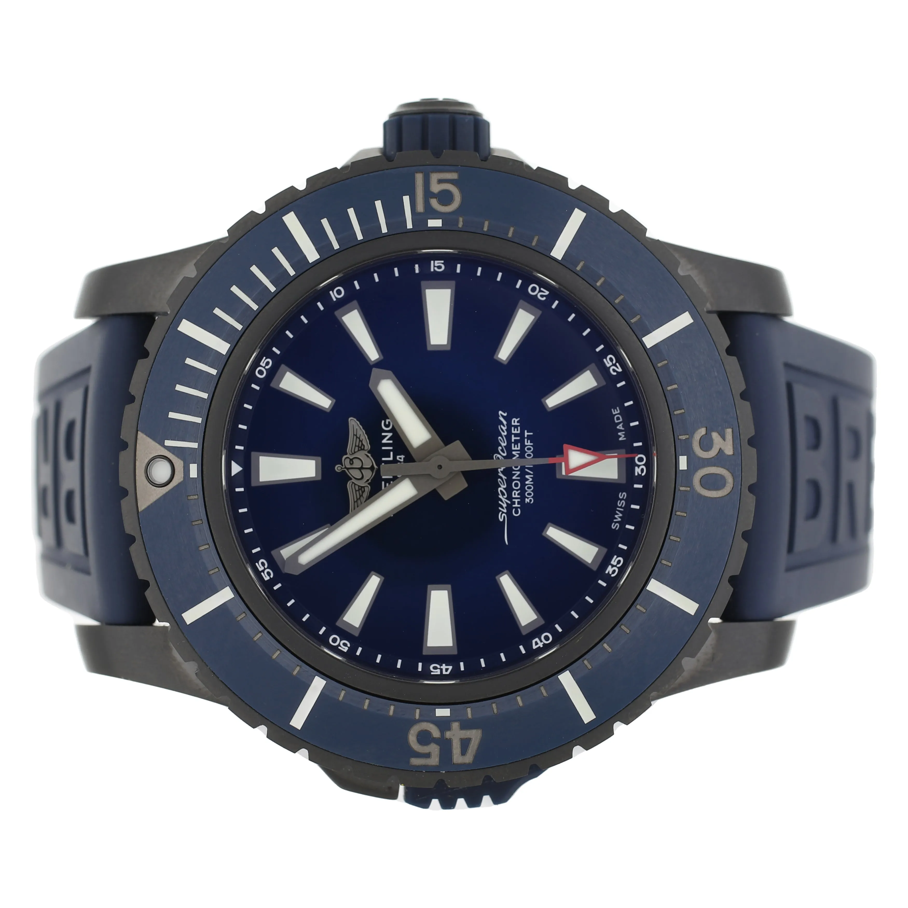 Breitling Superocean Automatic 48 Titanium Rubber 48mm V17369161C1S1 Full Set