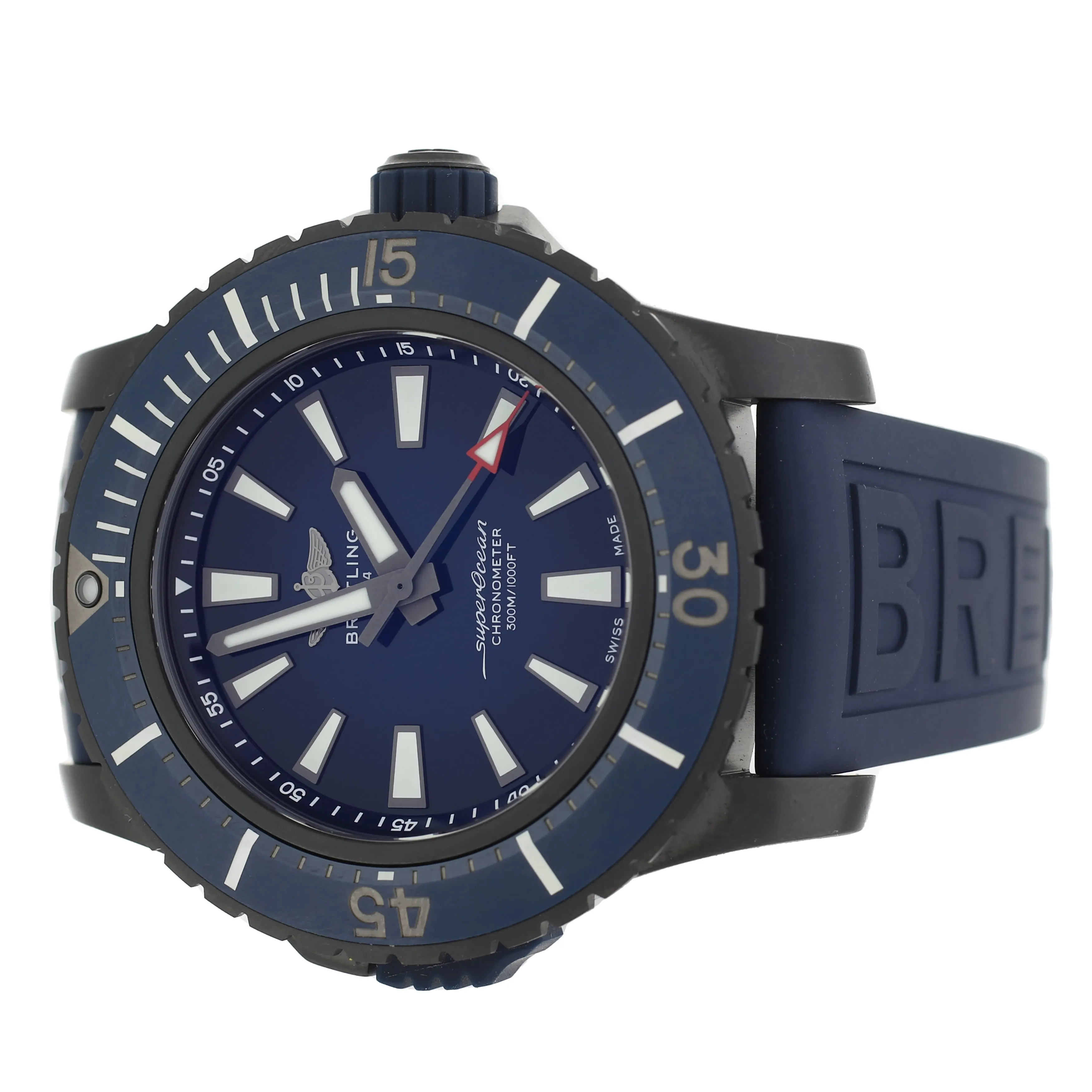 Breitling Superocean Automatic 48 Titanium Rubber 48mm V17369161C1S1 Full Set