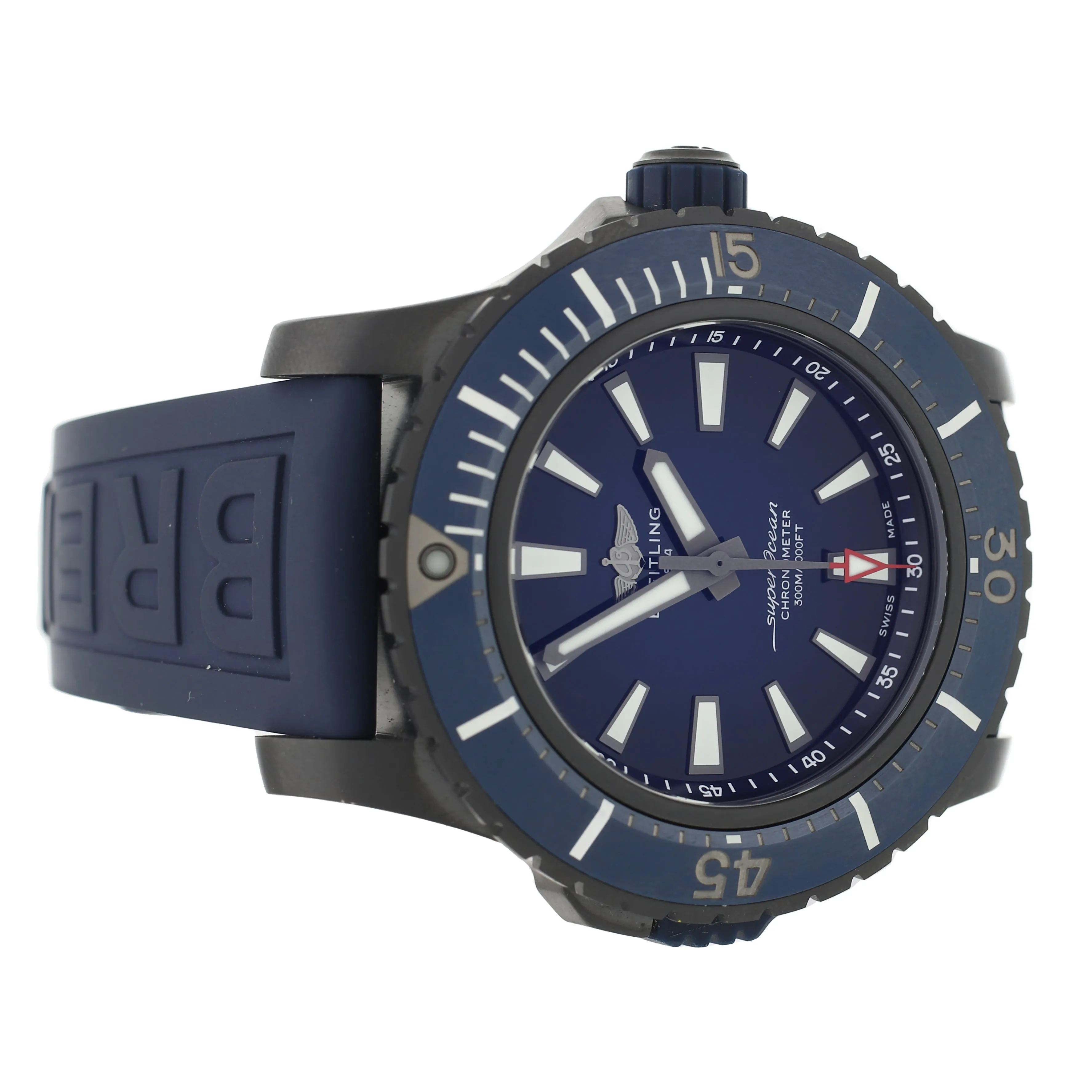 Breitling Superocean Automatic 48 Titanium Rubber 48mm V17369161C1S1 Full Set