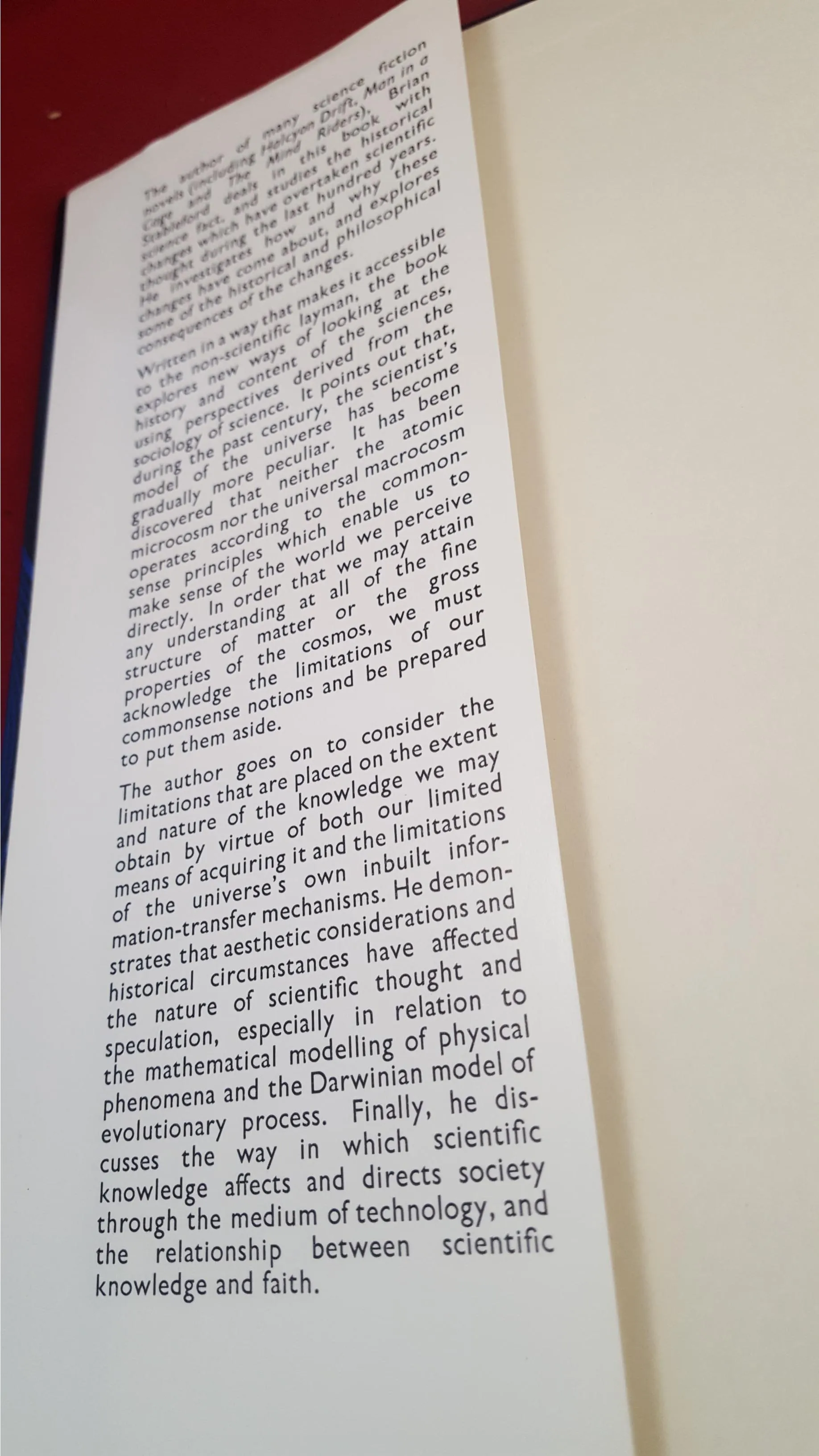 Brian Stableford - The Mysteries Of Modern Science, Routledge, 1977, 1st Edition, Signed