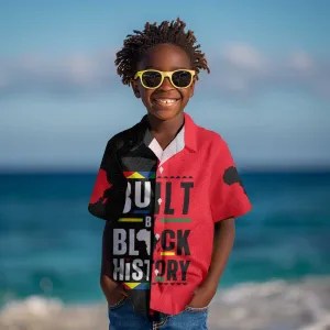 Built By Black History Kid Hawaiian Shirt DT02
