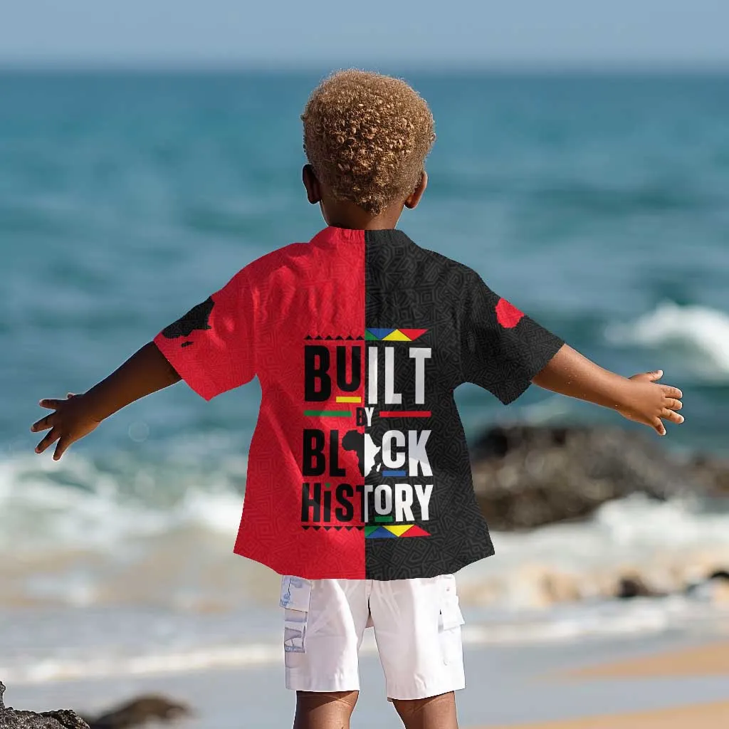 Built By Black History Kid Hawaiian Shirt DT02
