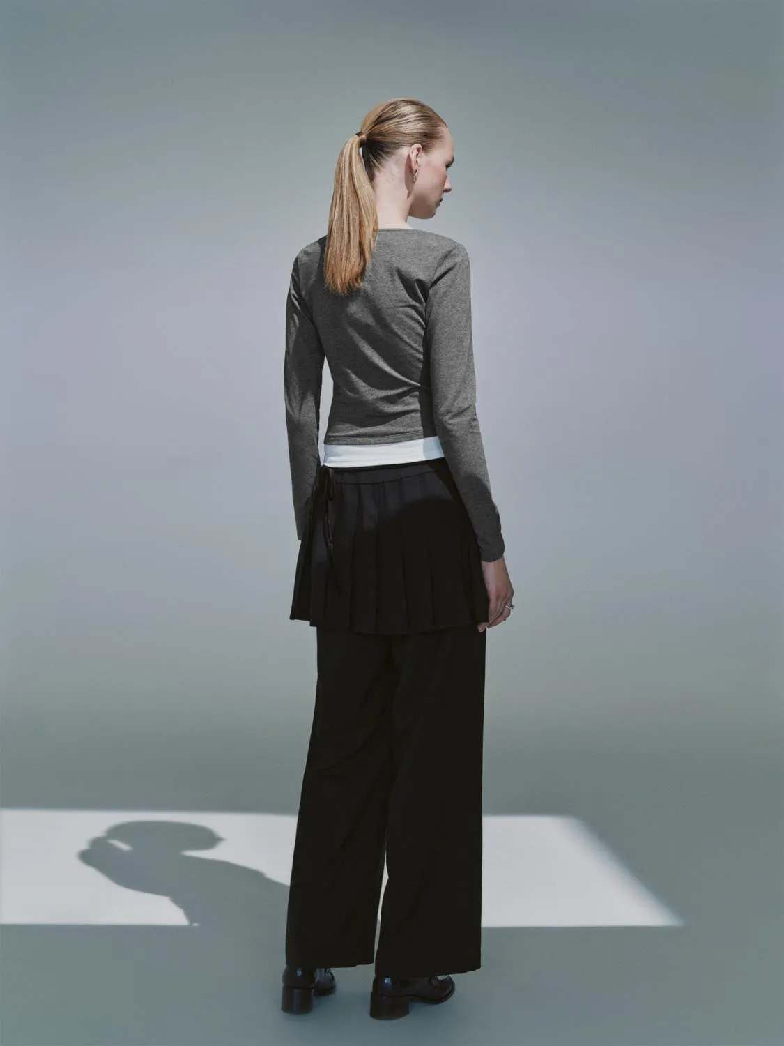Button Half Placket T-Shirts