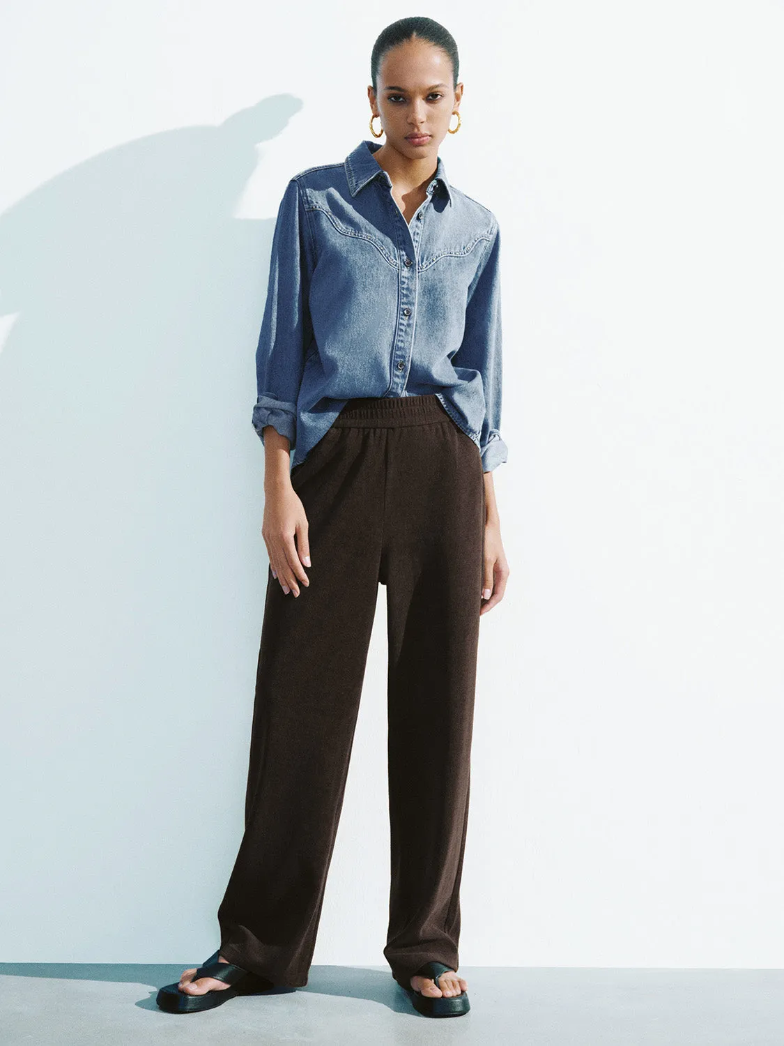 Button Up Denim Shirts