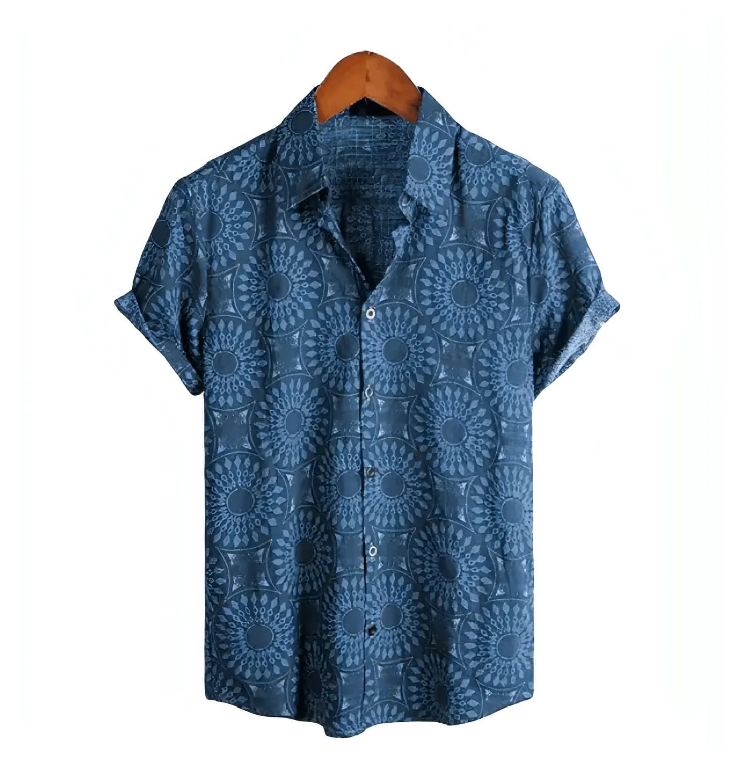 Button up Pattern Shirts - Hawaiian Shirts - Beach Shirts