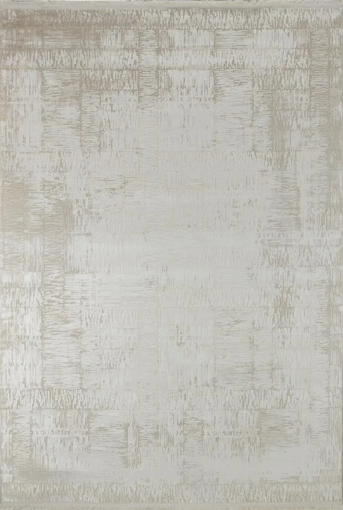 Calista Beige Viscose Woven Modern Living Room Rug 1712
