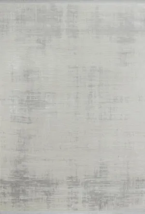 Calista Gray Viscose Woven Modern Living Room Rug 1751