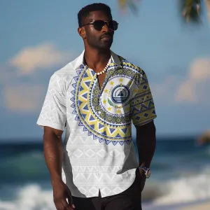 Cape Verde African Tribal Pattern Hawaiian Shirt Chest Arm Tattoo LT15