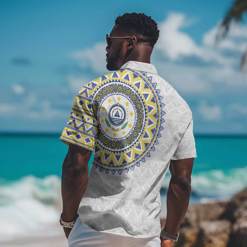 Cape Verde African Tribal Pattern Hawaiian Shirt Chest Arm Tattoo LT15