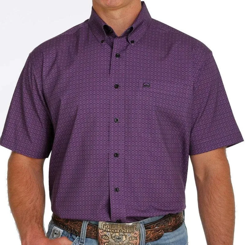 Cinch Shirt Mens Arena Flex Purple