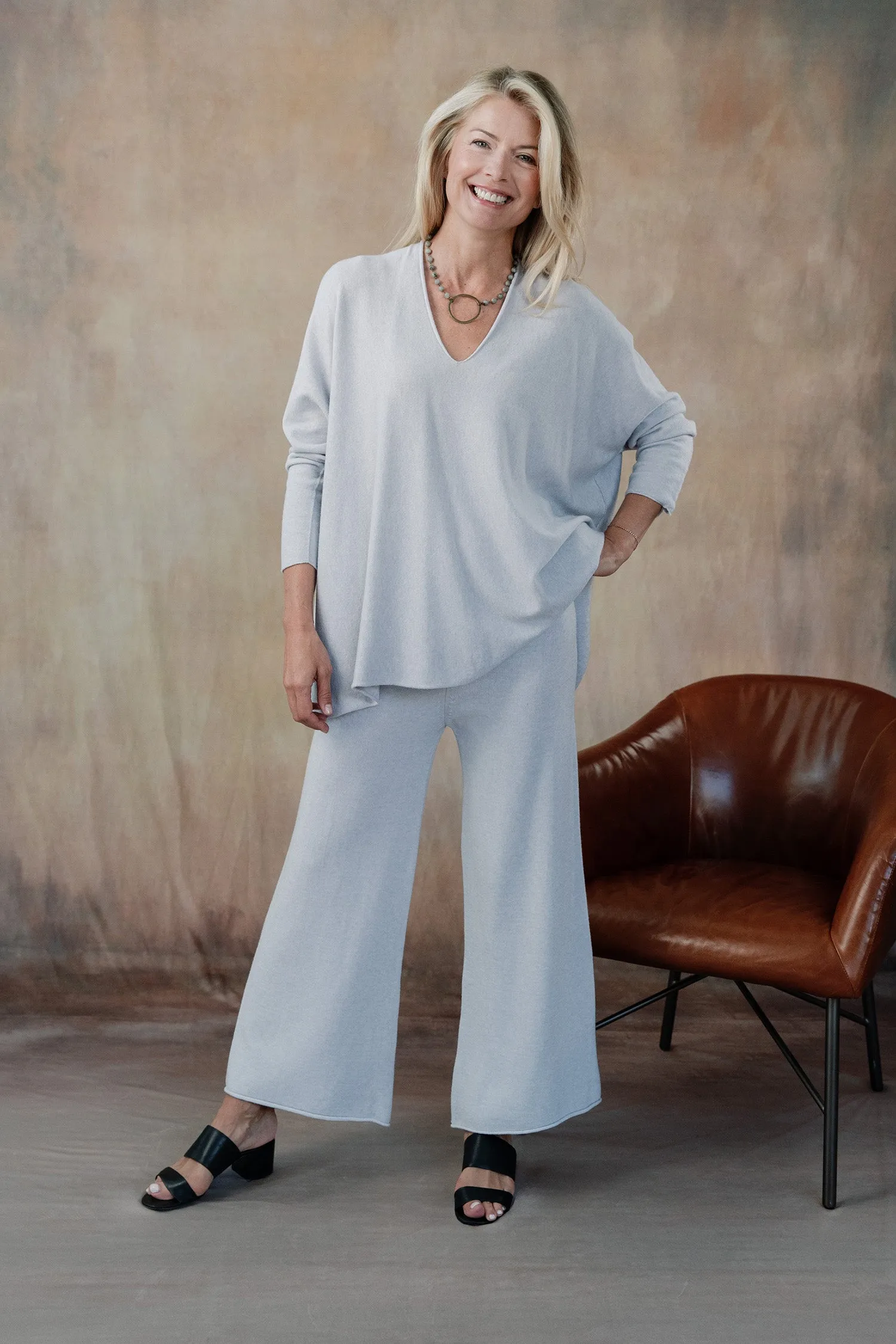 Cleo Sweater Pants (Grey)