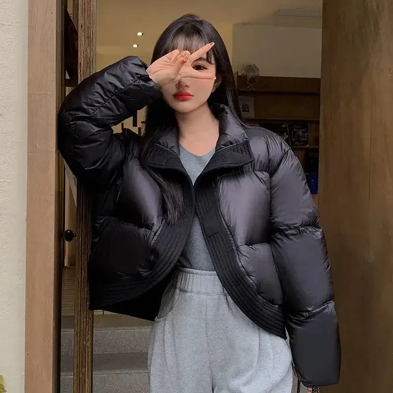 Cropped Puffer Jacket