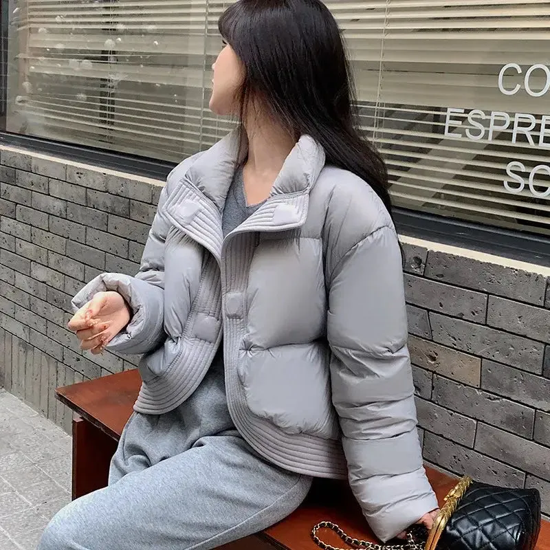 Cropped Puffer Jacket