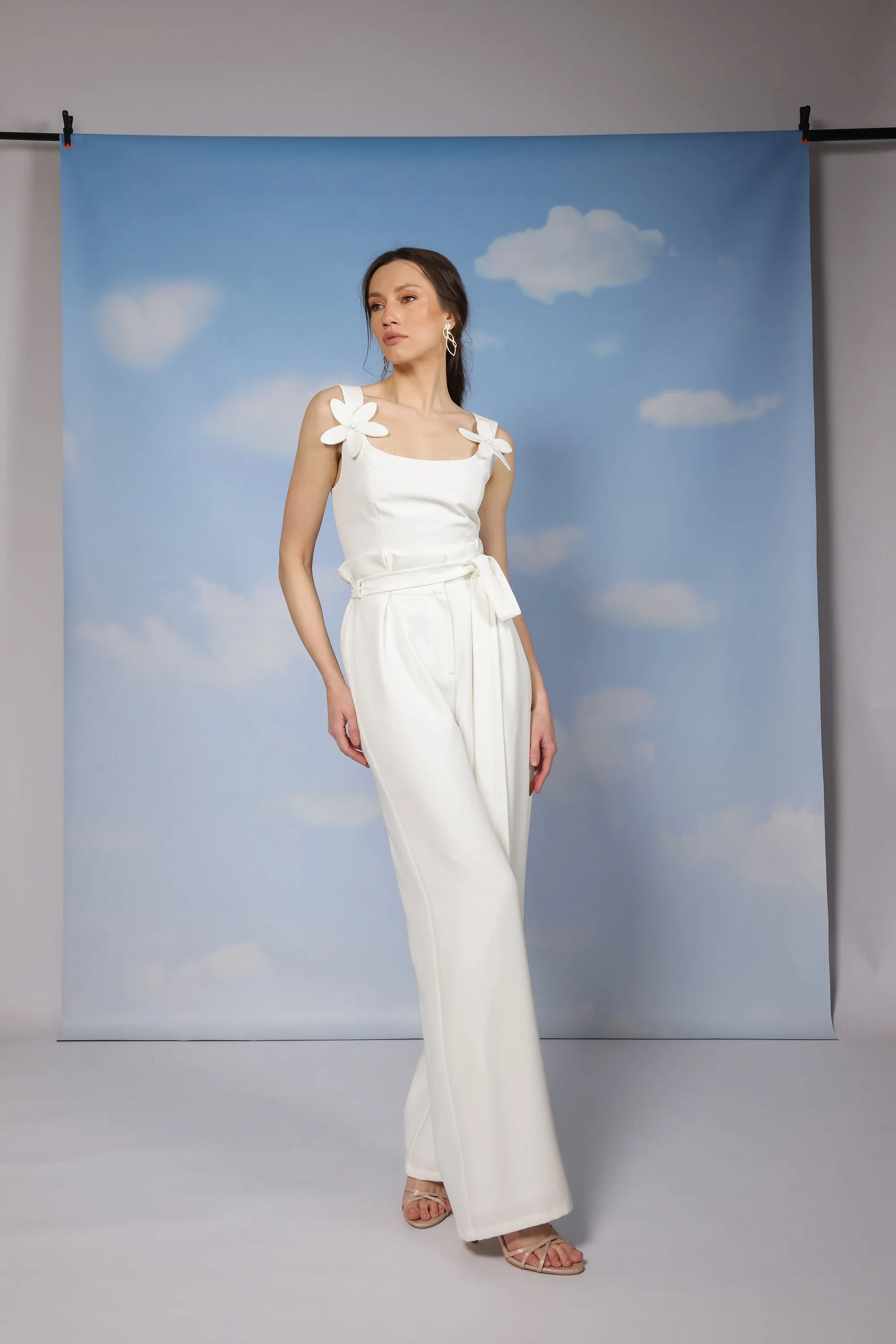 Daisy Top - White