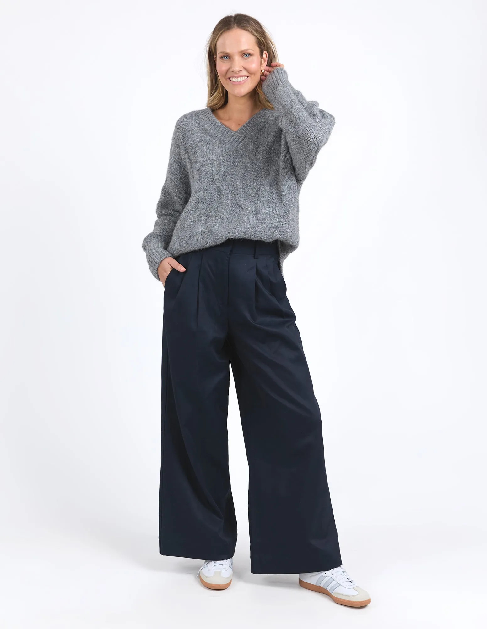 DARCY PANT || NAVY