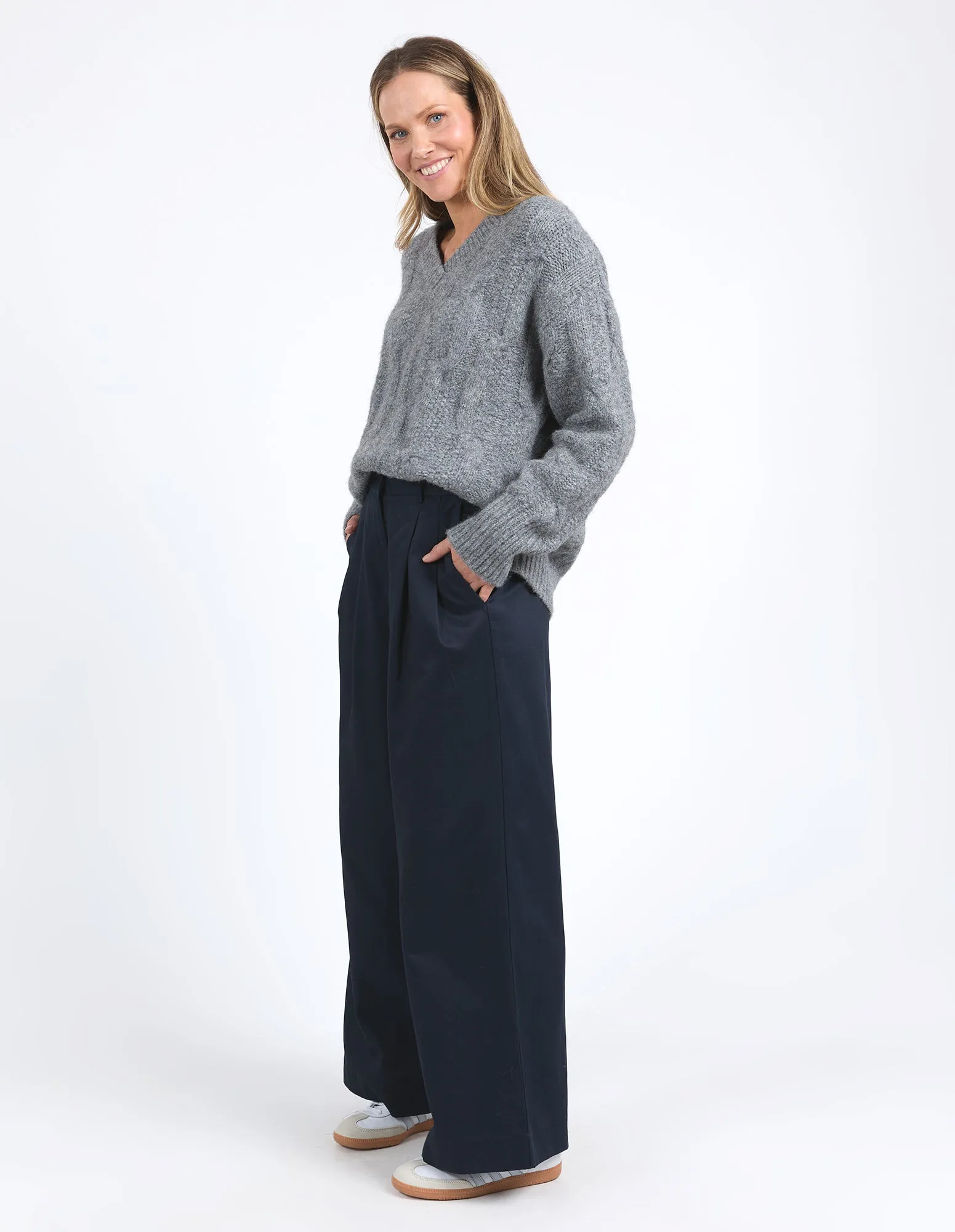 DARCY PANT || NAVY