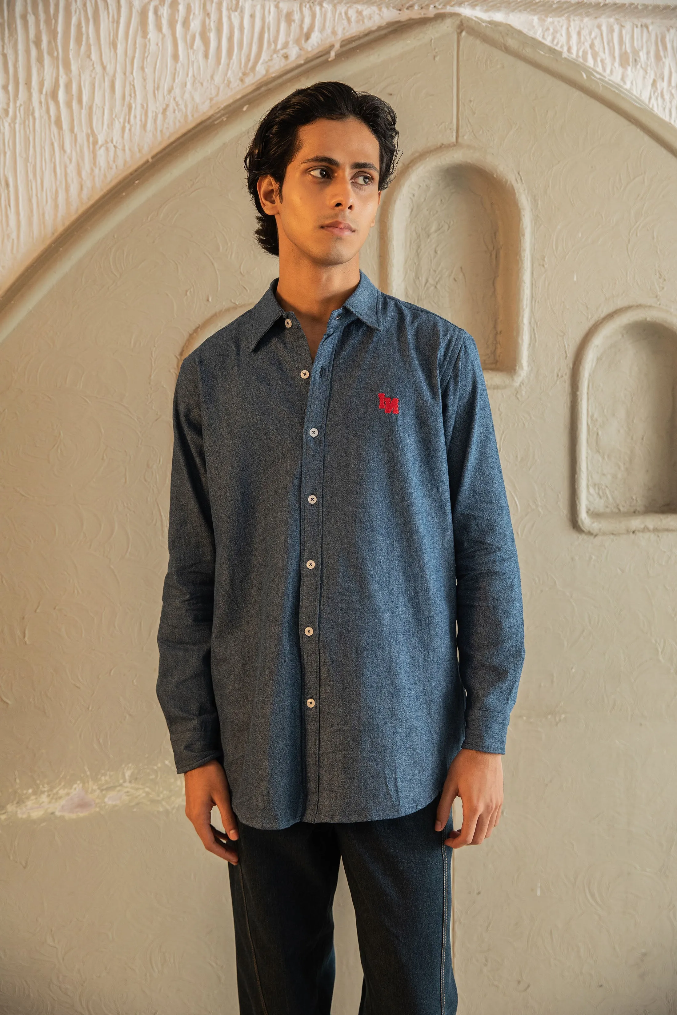 Denim Shirt -Classic Blue
