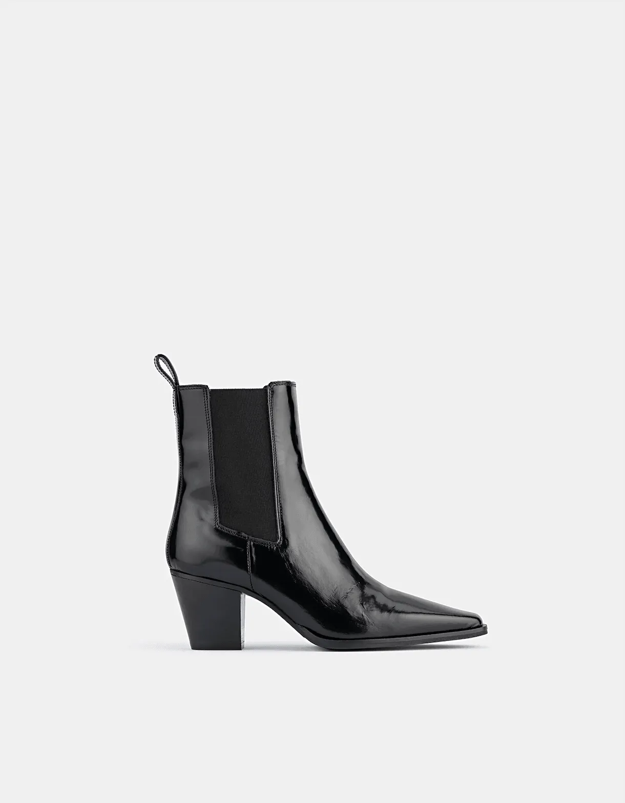 DEPARTMENT OF FINERY Giorgia Boot - Black Abbresevato