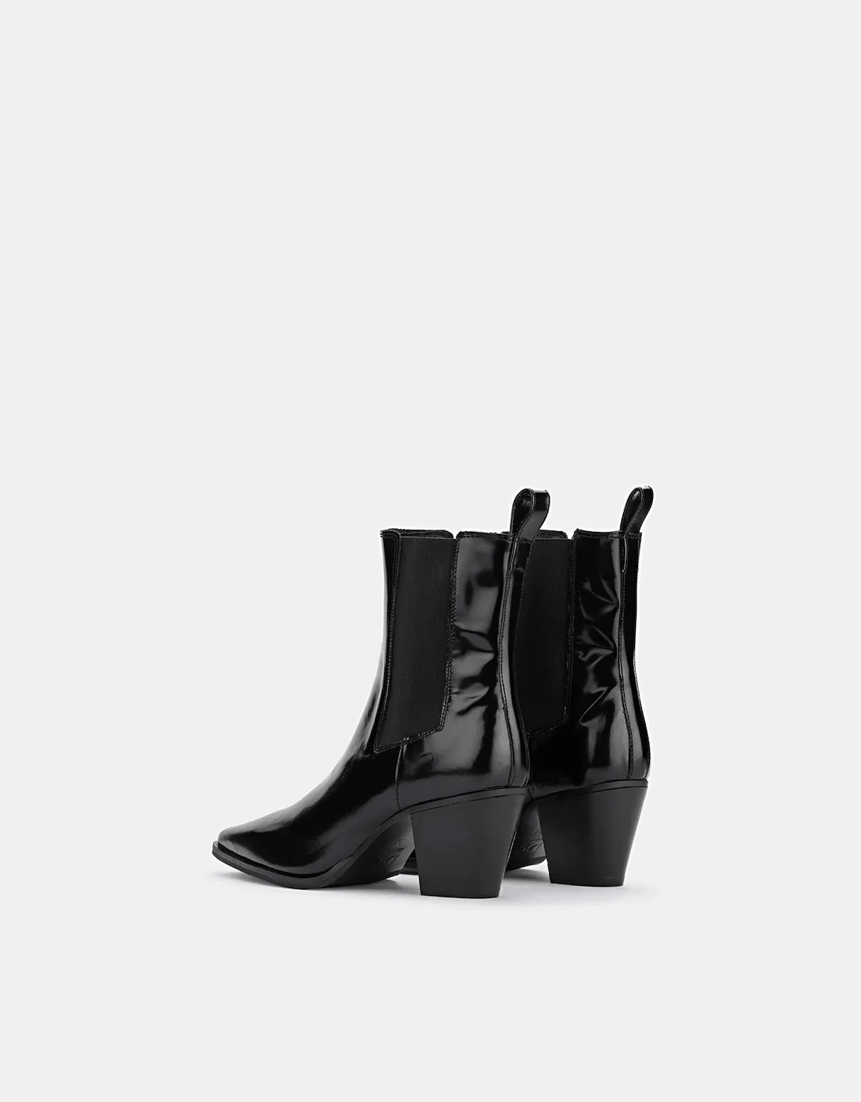 DEPARTMENT OF FINERY Giorgia Boot - Black Abbresevato