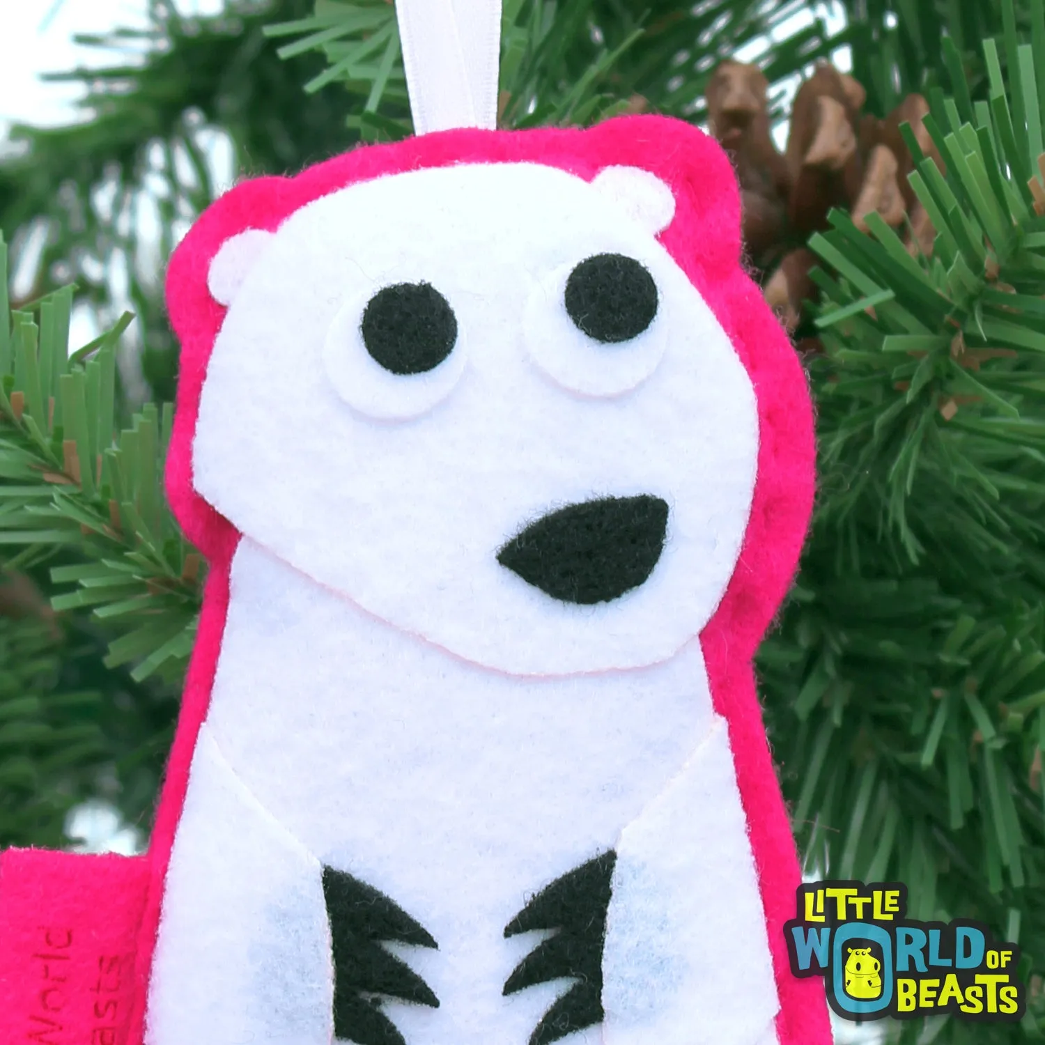Dharma the Polar Bear Ornament