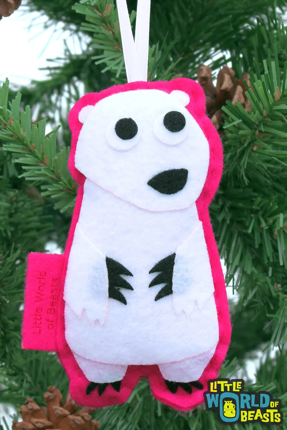 Dharma the Polar Bear Ornament