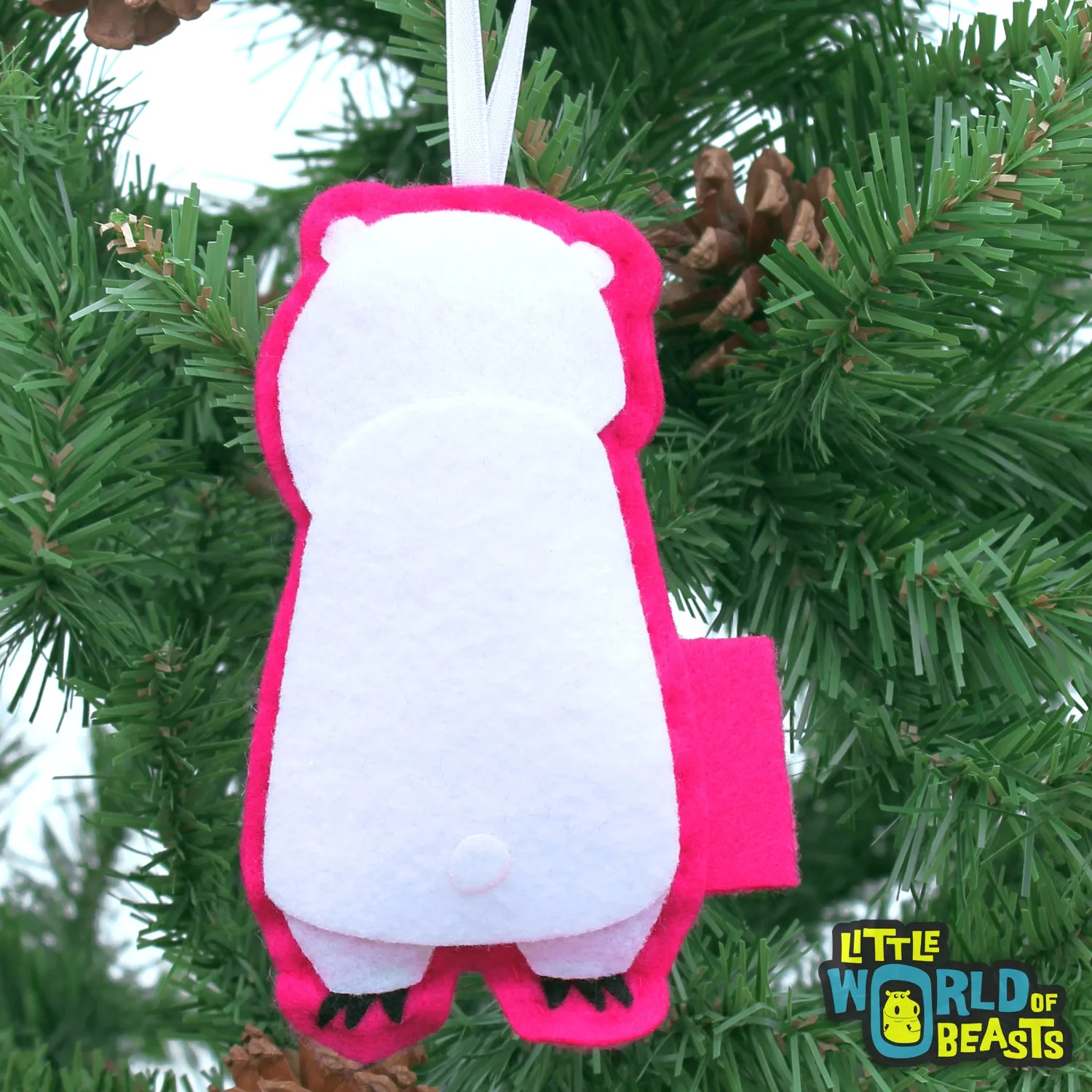Dharma the Polar Bear Ornament