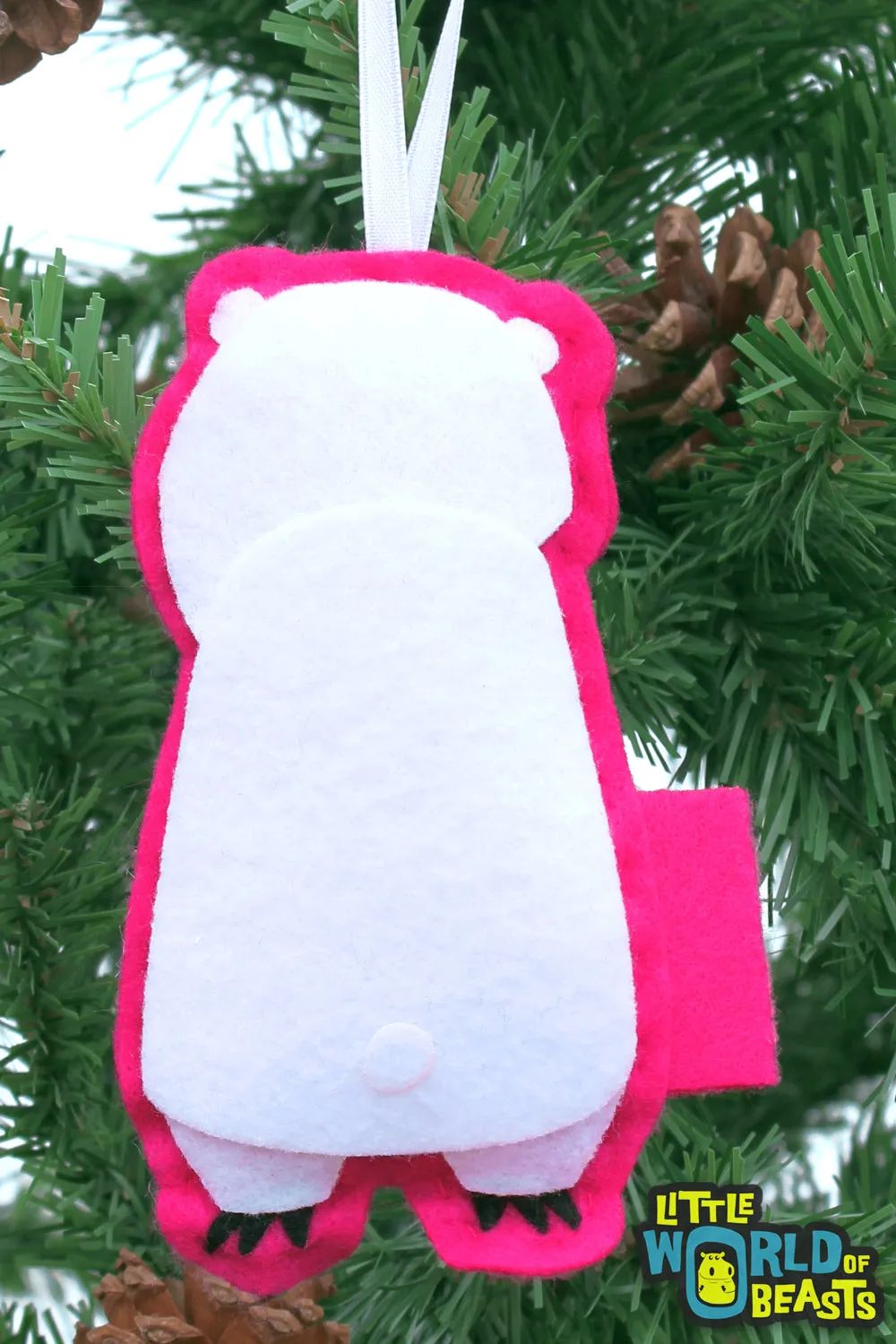 Dharma the Polar Bear Ornament