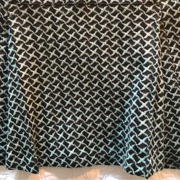 Diane von Furstenberg Wool Knit Fishtail Hem Mini Skirt Size 6 EUC