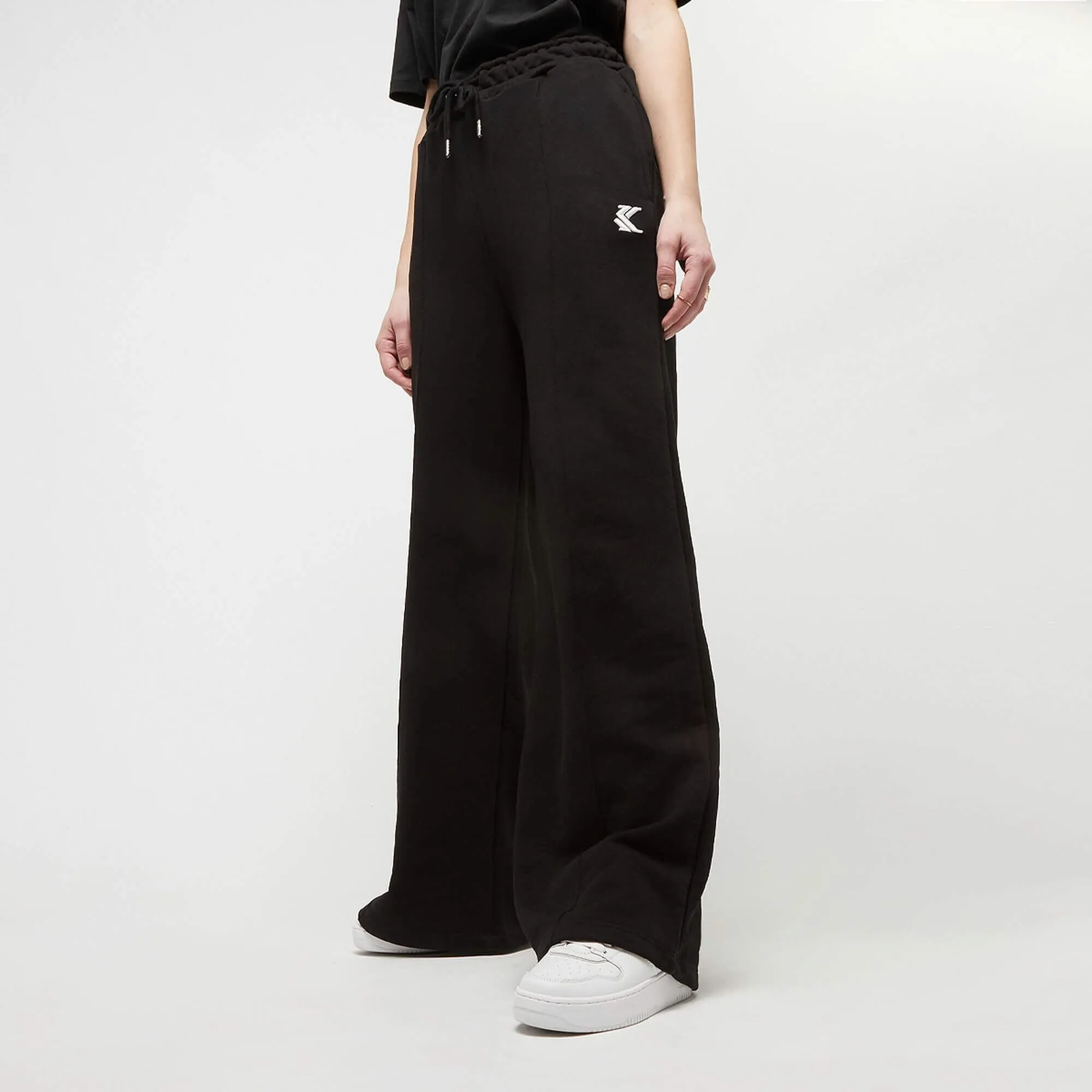 Dámske tepláky Karl Kani KK OG Wide Leg Sweat Pants čierne