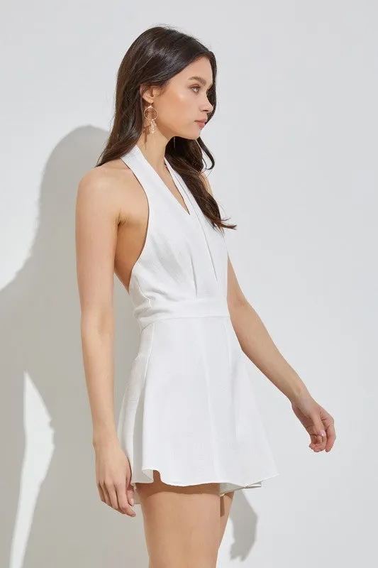 Do   Be Collection Junior Halter Neck Wide Leg Romper