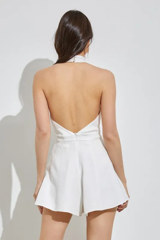 Do   Be Collection Junior Halter Neck Wide Leg Romper