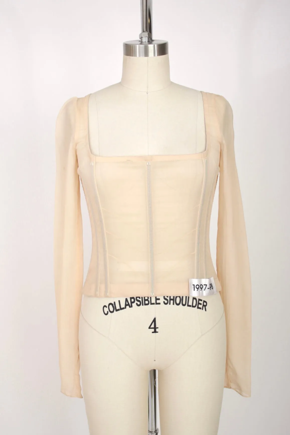 Dolce & Gabbana Silk Chiffon Bustier