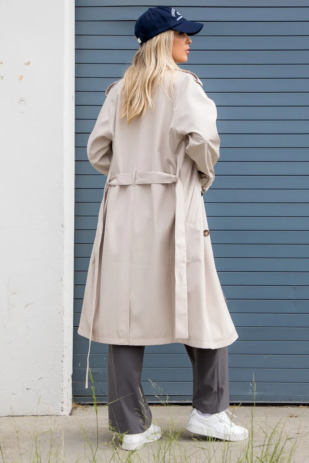 Double Breasted Trench Coat