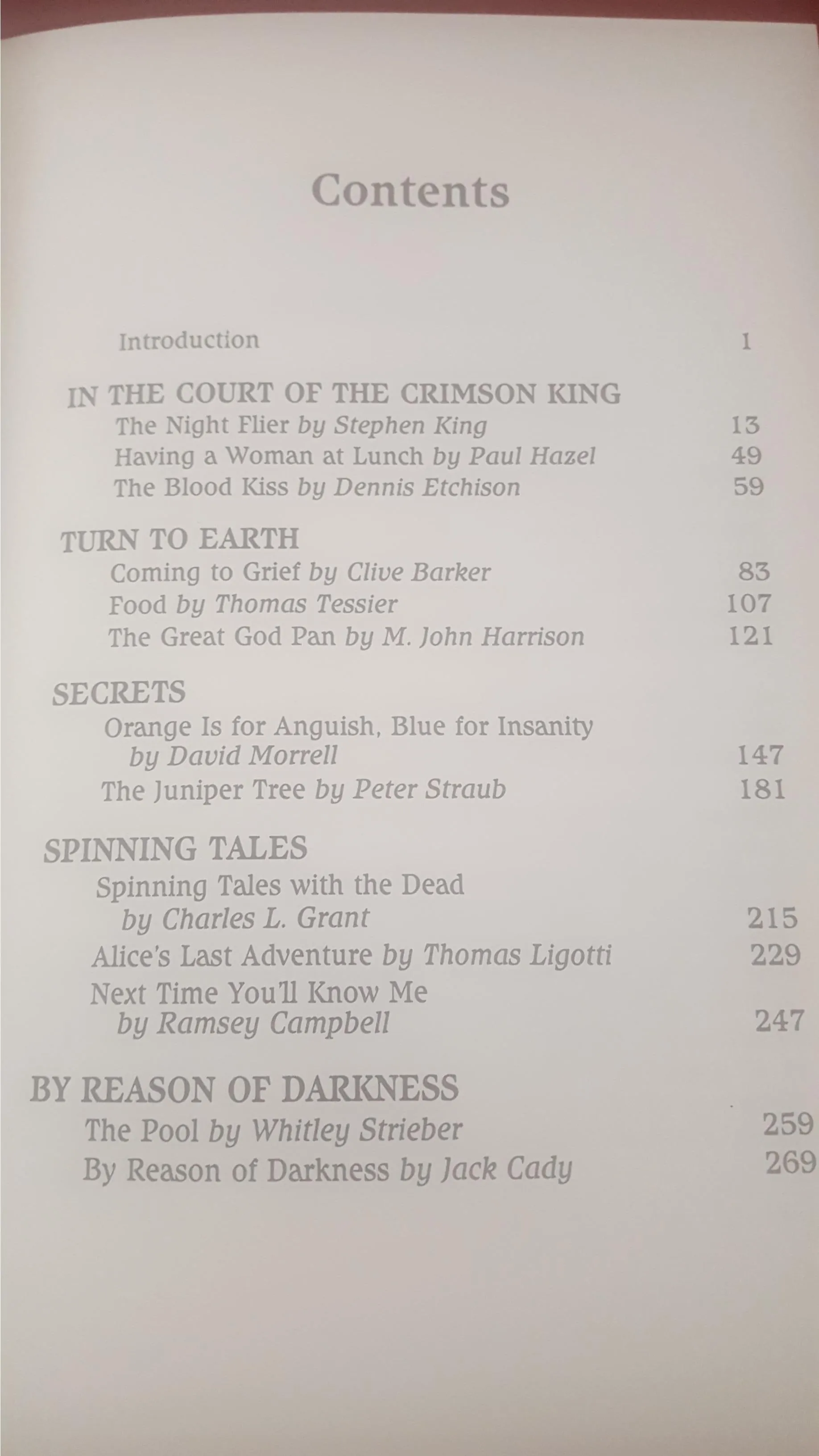 Douglas E Winter - Prime Evil, Bantam Press, 1988, First Edition