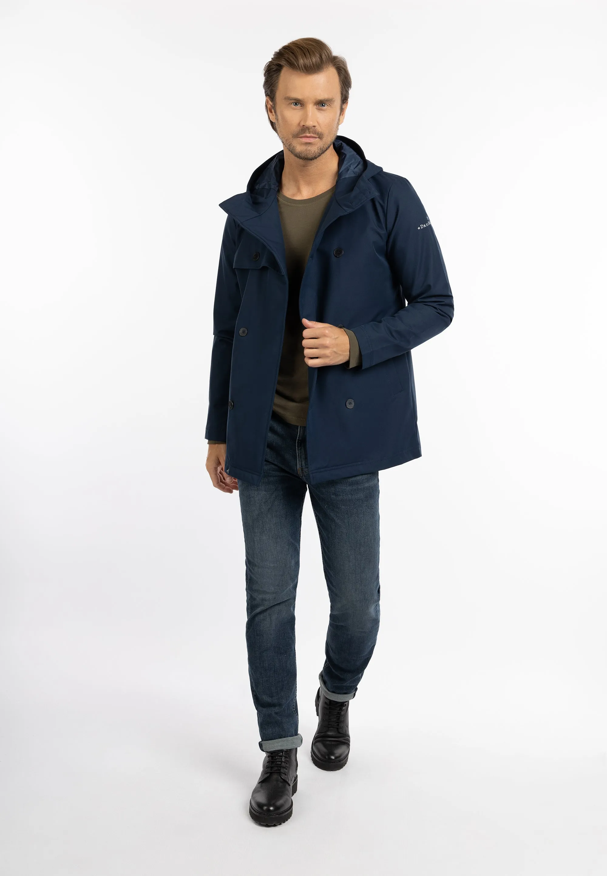 DreiMaster Klassik Men's Rain Jacket - Recycled Material