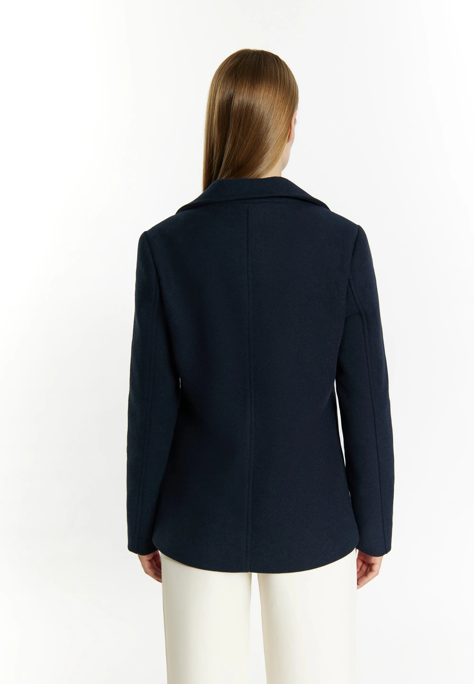 Dreimaster klassik Women's Wool Blend Pea Coat