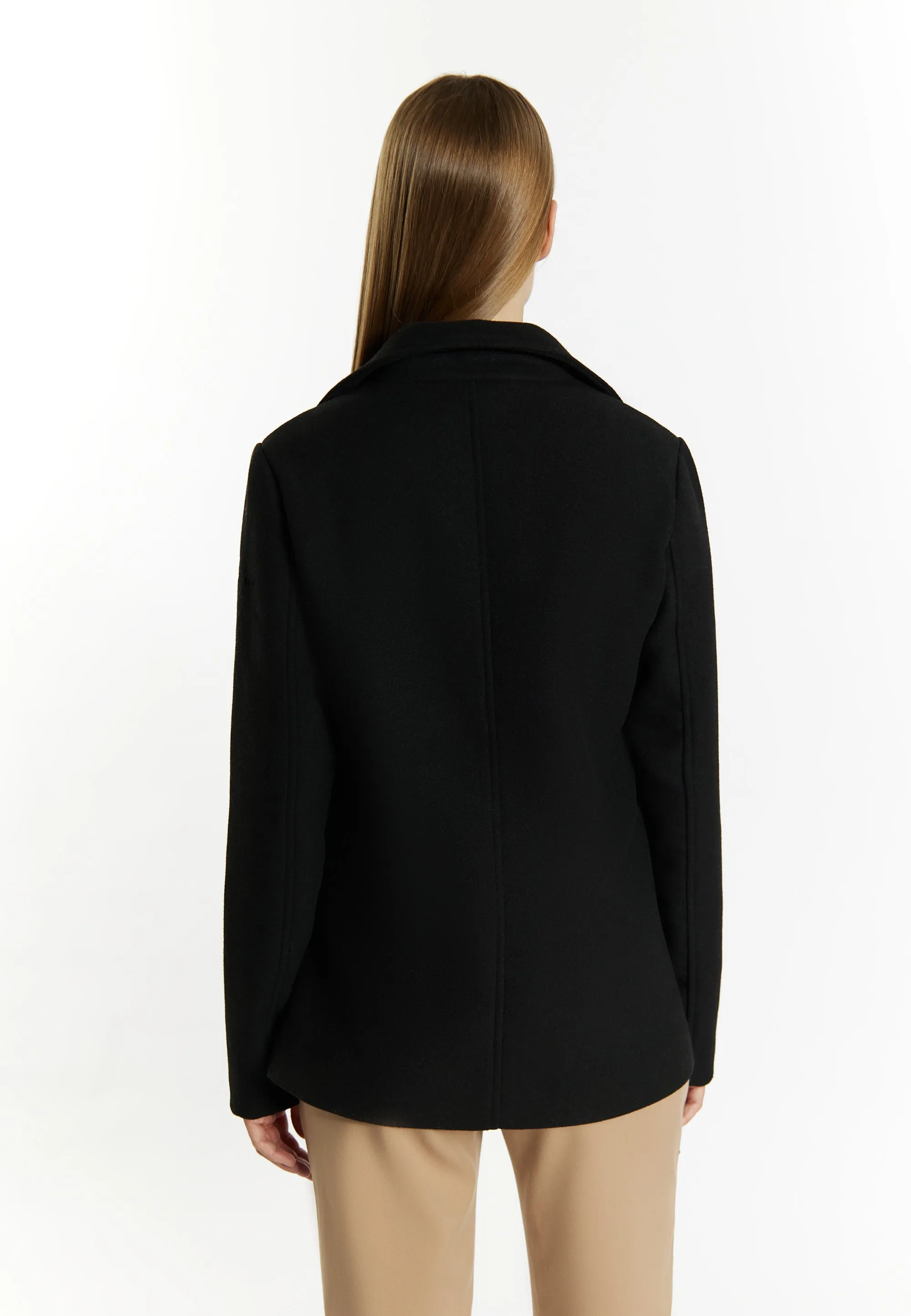 Dreimaster klassik Women's Wool Blend Pea Coat
