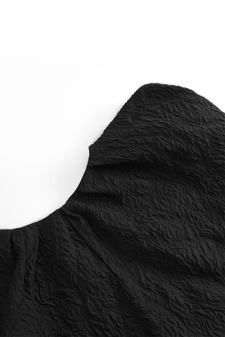 Ebba Wing top - Black
