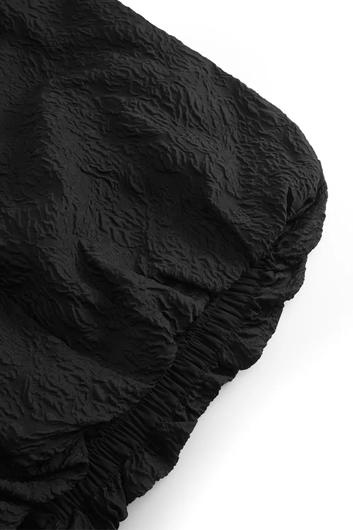 Ebba Wing top - Black