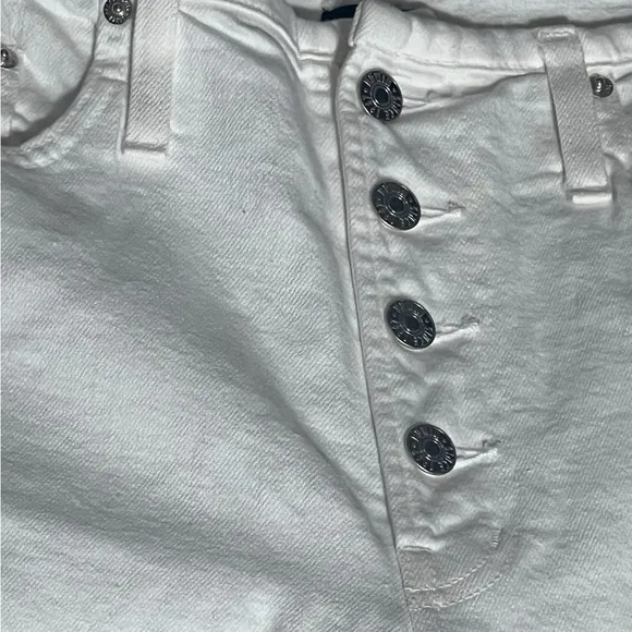 Edwin, Size 30, white, Bound Marli Ankle, Button Fly Pants. NWT @D17