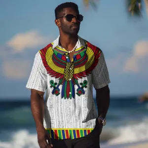 Egyptian Horus Hawaiian Shirt Gods of Egypt DT02