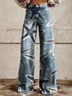 ELLE | ELEGANT VINTAGE BAGGY PANTS
