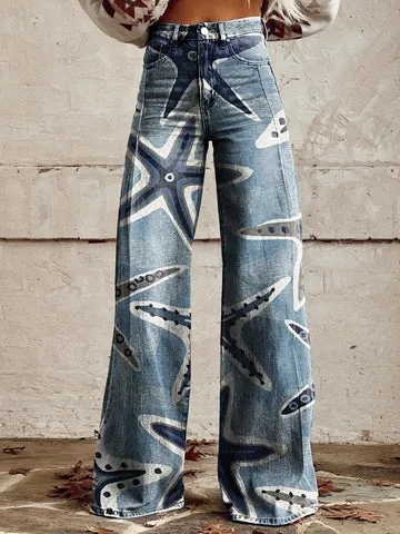 ELLE | ELEGANT VINTAGE BAGGY PANTS