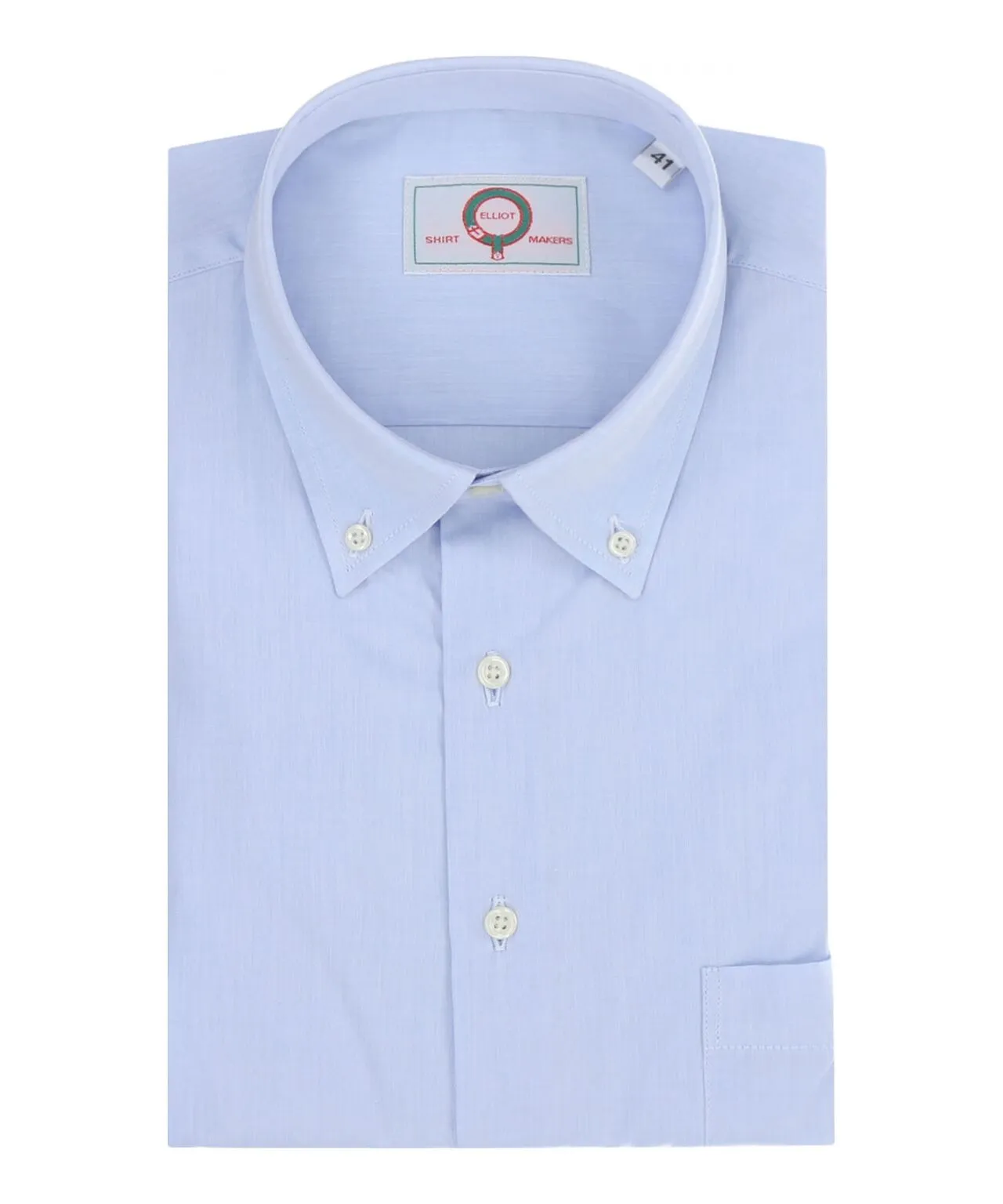 Elliot Shirt Button Down Lange Mouw | Blauw