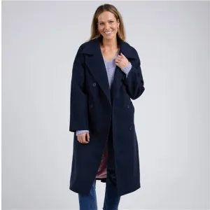 ELM Clemence Coat - Dark Sapphire