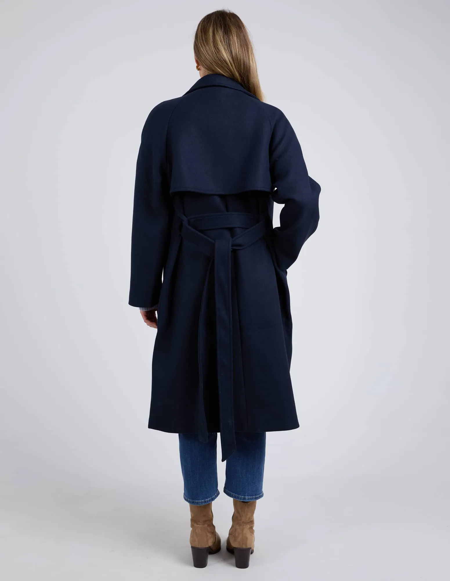 ELM Clemence Coat - Dark Sapphire