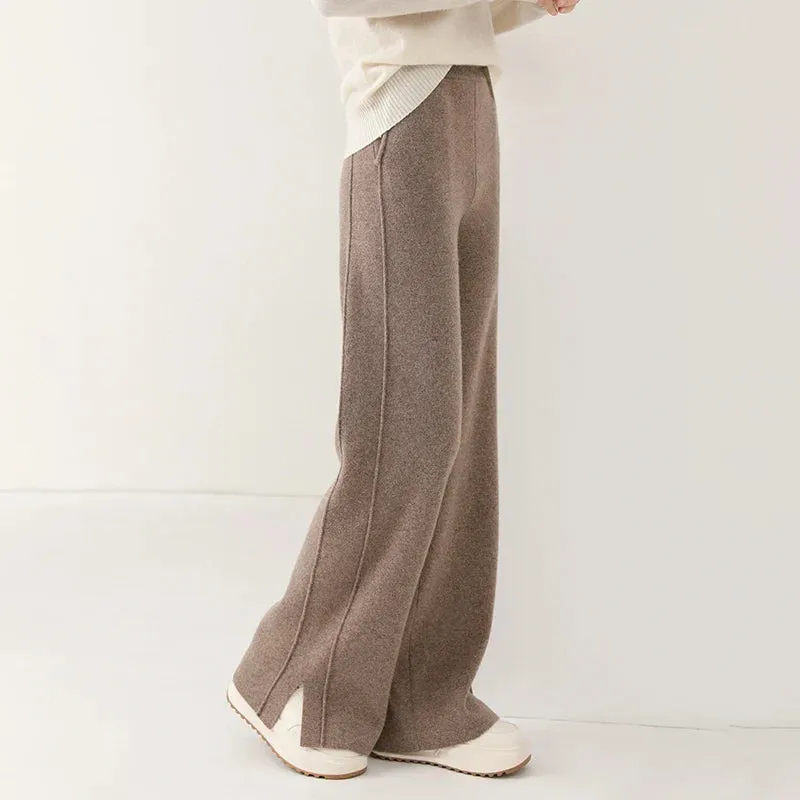 Emma | Wide Trousers | Comfort and Style | Luxury Wool Blend