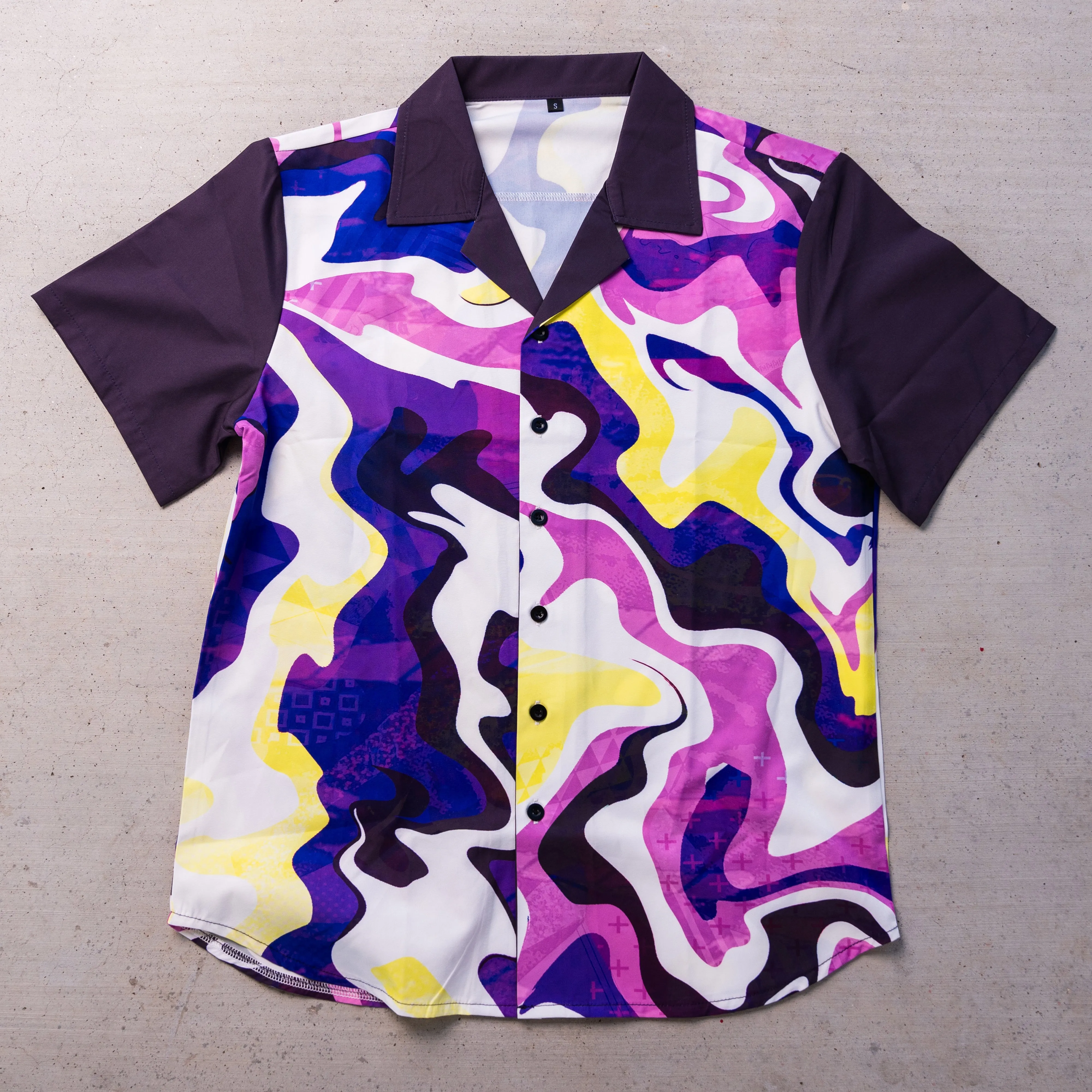 ENBY BUTTON UP