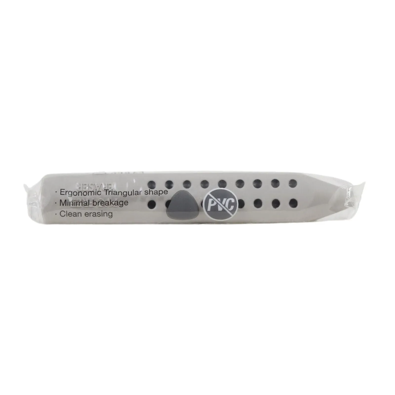 Faber-Castell - Grip 2001 Triangular Eraser Grey