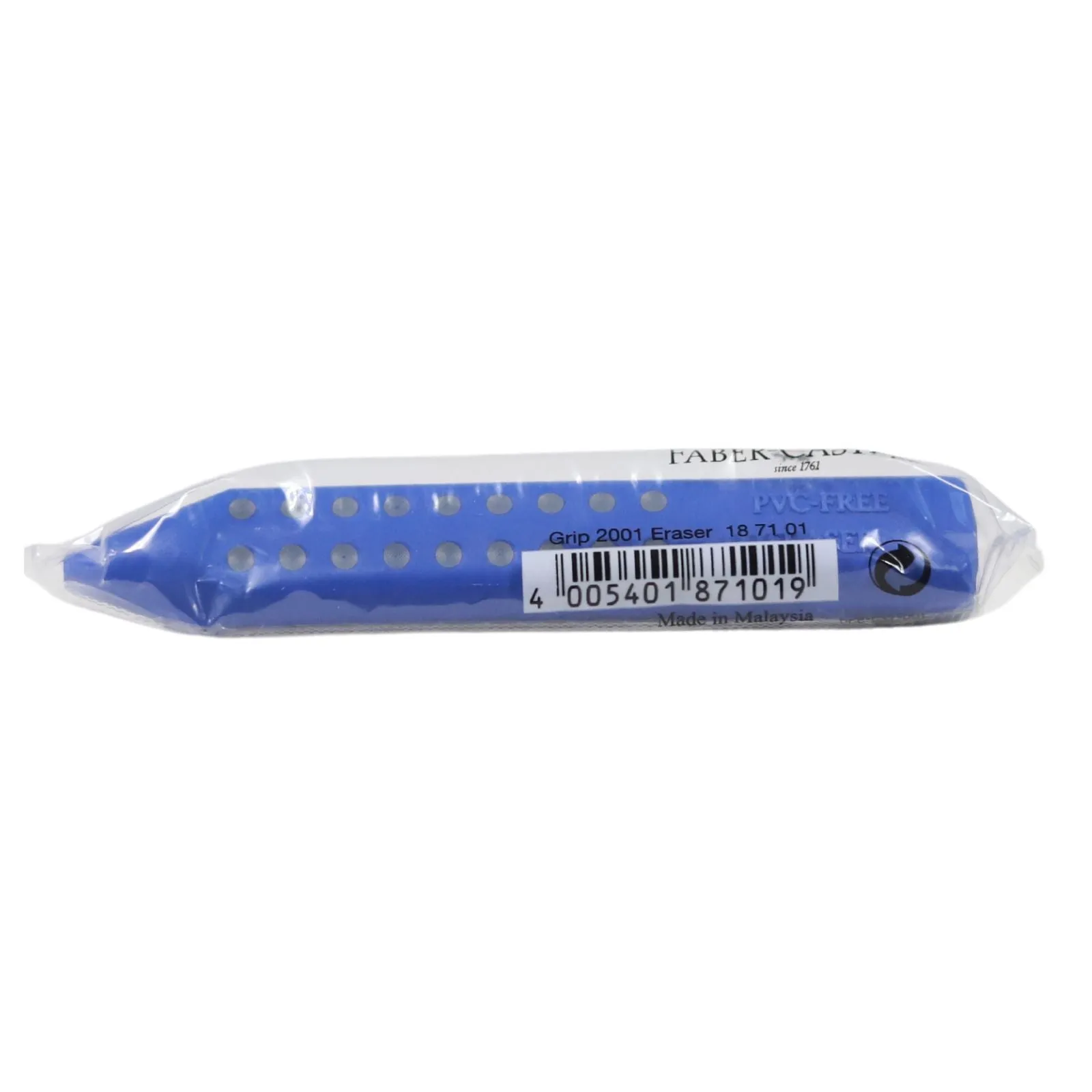 Faber-Castell - Grip 2001 Triangular Eraser Red/Blue